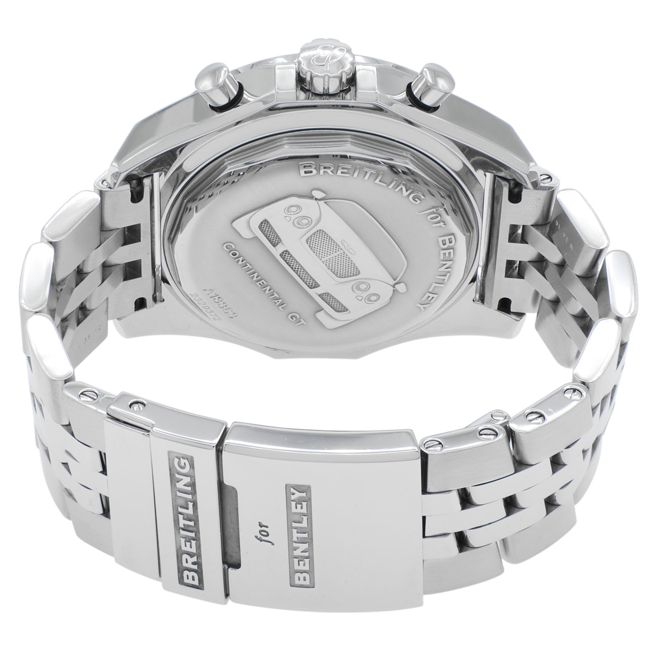 Exclusive Breitling Stainless Steel Bentley GT A1336313/C649 — Side View