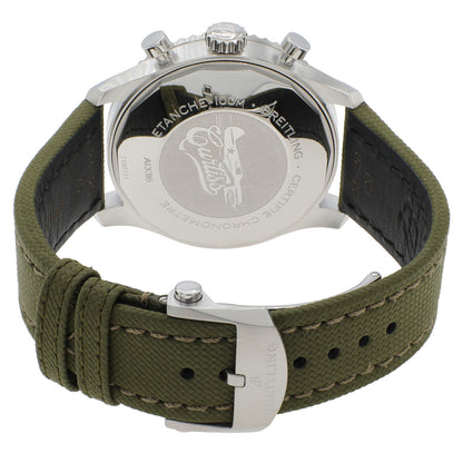 Exclusive Breitling Stainless Steel Aviator 8 Chronograph 43 Curtiss Warhawk  A133161A1L1X2 — Side View