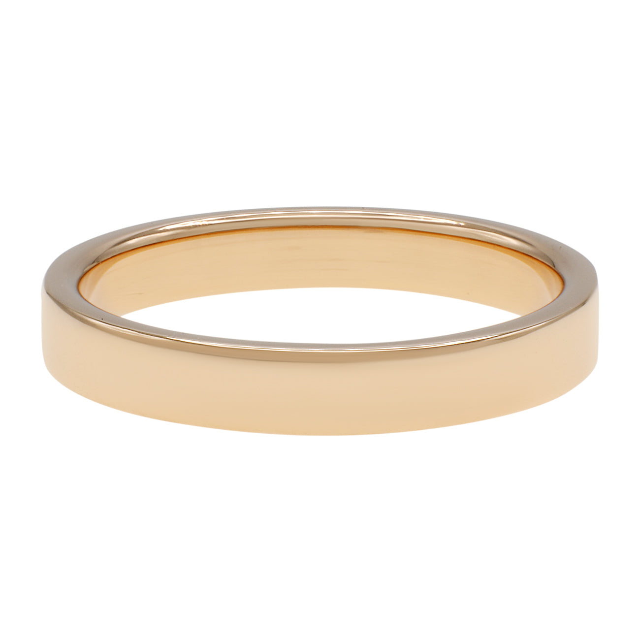 Exclusive Tiffany & Co. 18K Rose Gold Band Ring — Side View