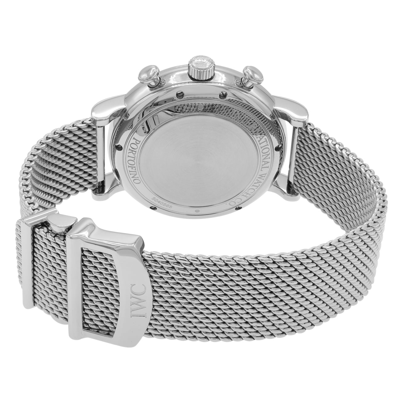 Exclusive IWC Stainless Steel Portofino Chronograph IW391010 — Side View