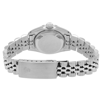 Exclusive Rolex Stainless Steel Oyster Perpetual Date 69160 — Side View