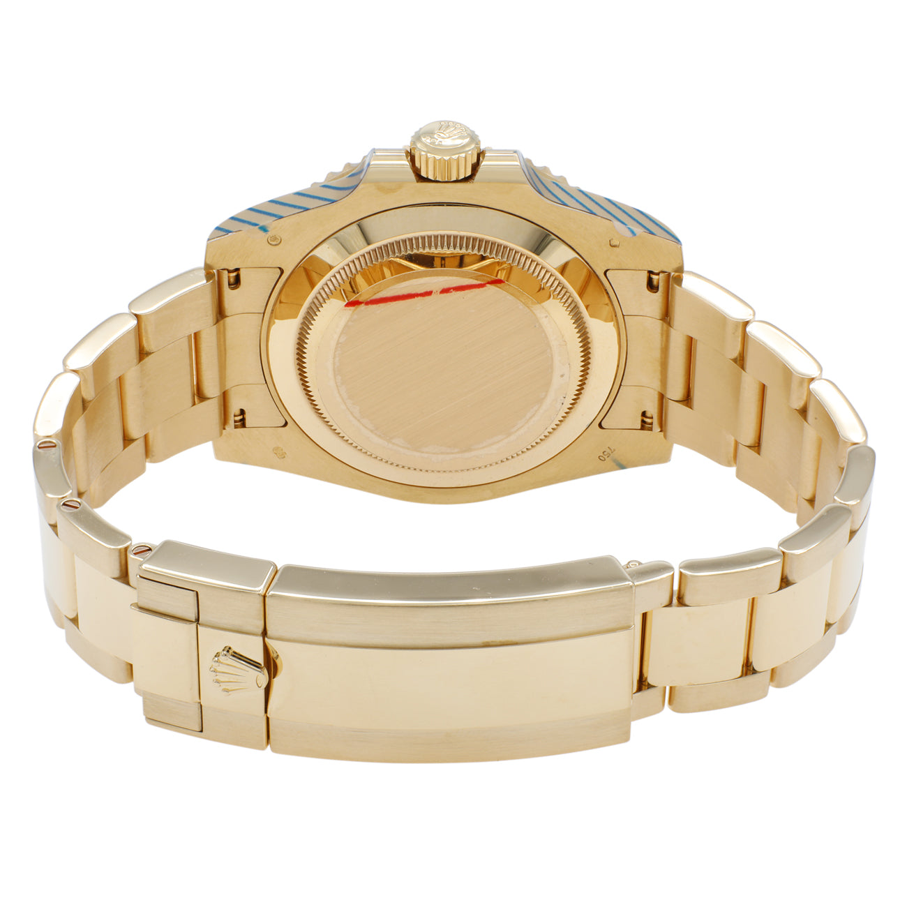 Exclusive Rolex 18K Yellow Gold Submariner Date 116618LB — Side View