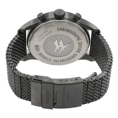 Exclusive Breitling PVD Stainless Steel Transocean Unitime Pilot MB0510U6 — Side View