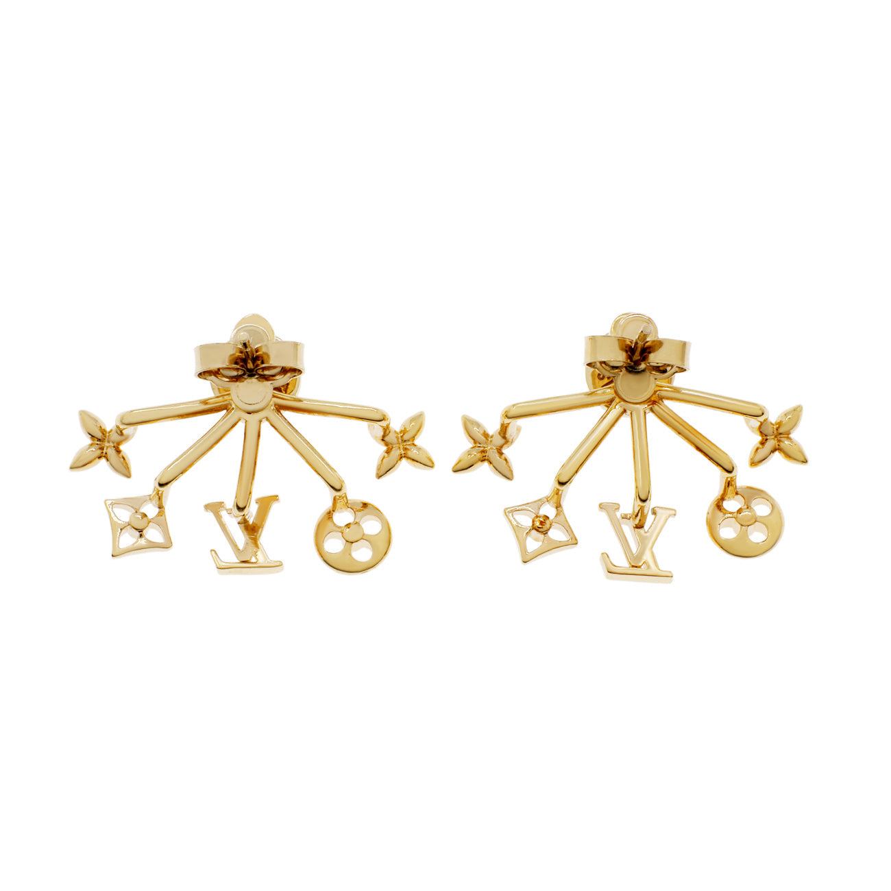 Exclusive Louis Vuitton Cruiser Earrings — Side View