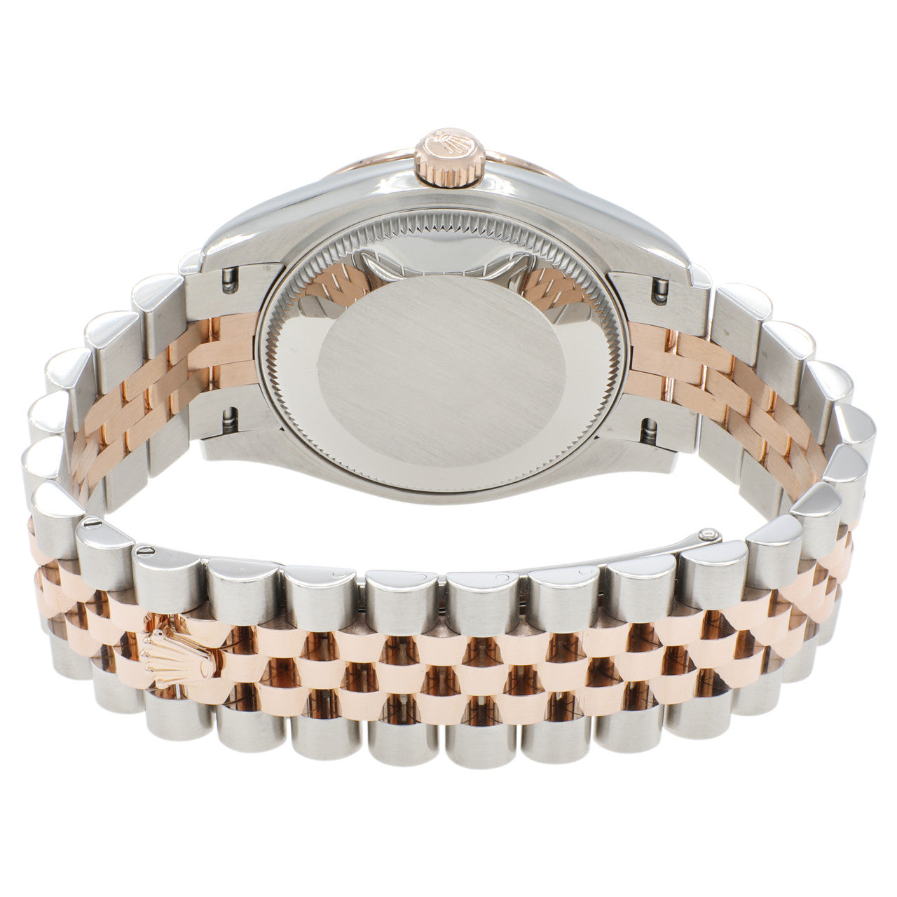 Exclusive Rolex 18K Everose Stainless Steel Datejust 31  278271 — Side View