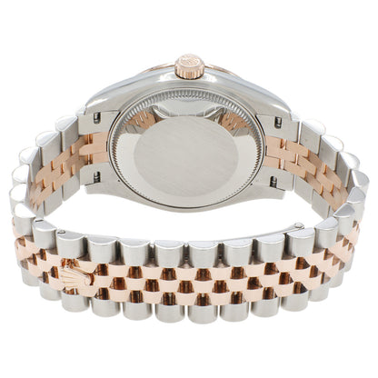 Exclusive Rolex 18K Everose Stainless Steel Datejust 31  278271 — Side View