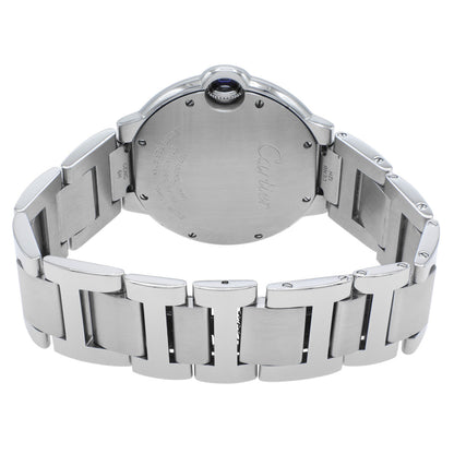 Exclusive Cartier Stainless Steel Ballon Bleu 36mm Quartz  W69011Z4 — Side View
