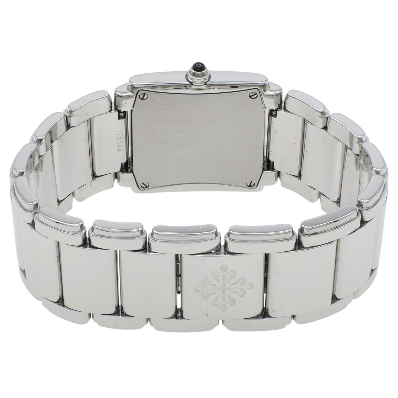 Exclusive Patek Philippe Stainless Steel Diamond Twenty-4 4910-10A-010 — Side View