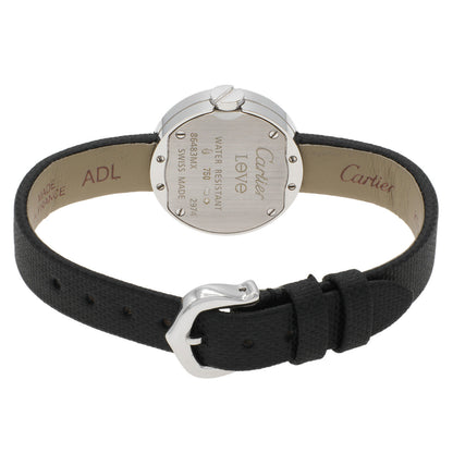 Exclusive Cartier 18K White Gold Diamond Love Watch WE800131 — Side View