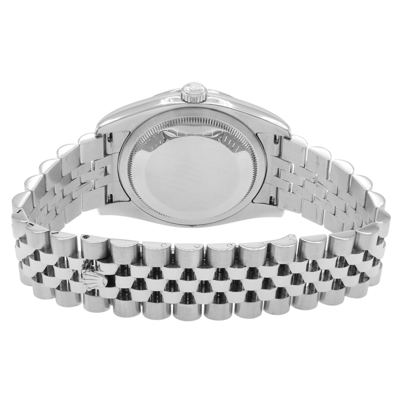 Exclusive Rolex Stainless Steel Diamond Datejust 36  116244 — Side View