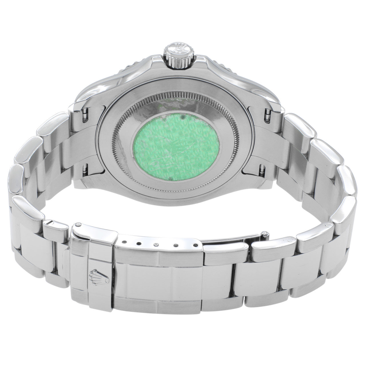 Exclusive Rolex Stainless Steel Yacht-Master 40 16622 — Top View