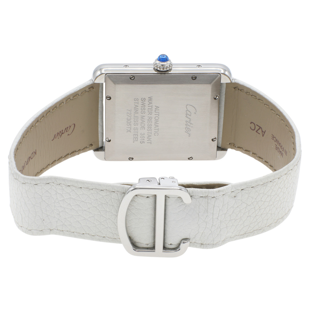 Exclusive Cartier Stainless Steel Tank Solo XL Automatic W5200027 — Side View