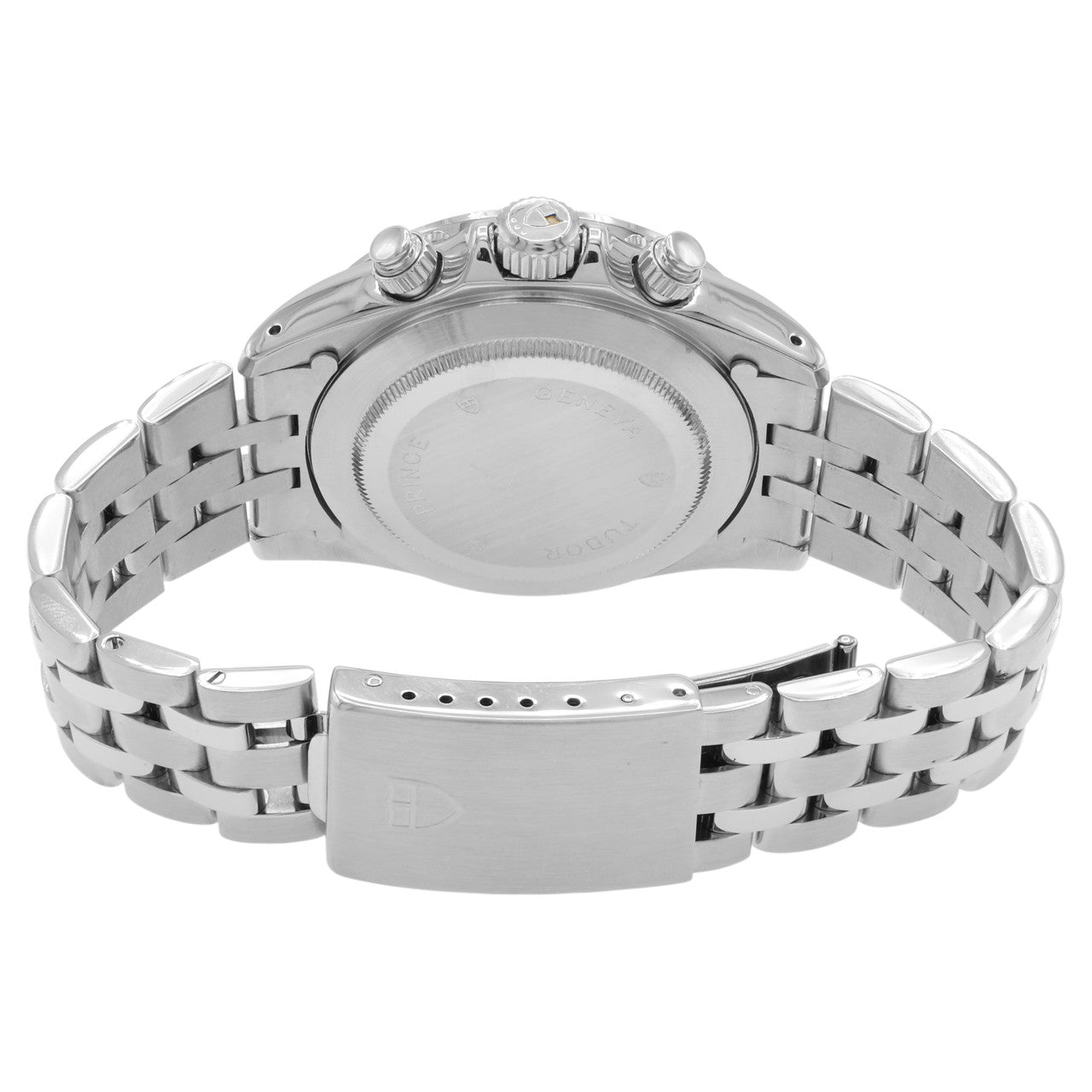 Exclusive Tudor Stainless Steel Tiger Prince Date 79260 — Side View