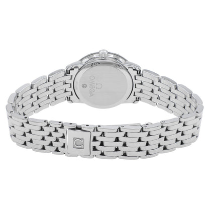 Exclusive Omega Stainless Steel De Ville Prestige Quartz 413.15.27.60.05.001 — Side View