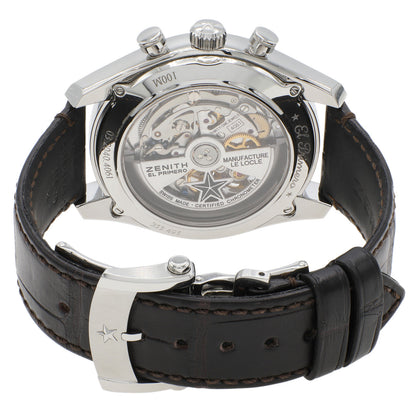 Exclusive Zenith Stainless Steel Chronomaster El Primero Open 03.2040.4061/01.C494 — Side View