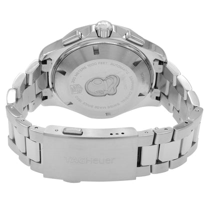 Exclusive Tag Heuer Stainless Steel Aquaracer CAF2010.BA0821 — Side View