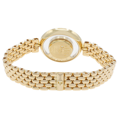 Exclusive Chopard 18K Yellow Gold Happy Diamond  Watch — Side View