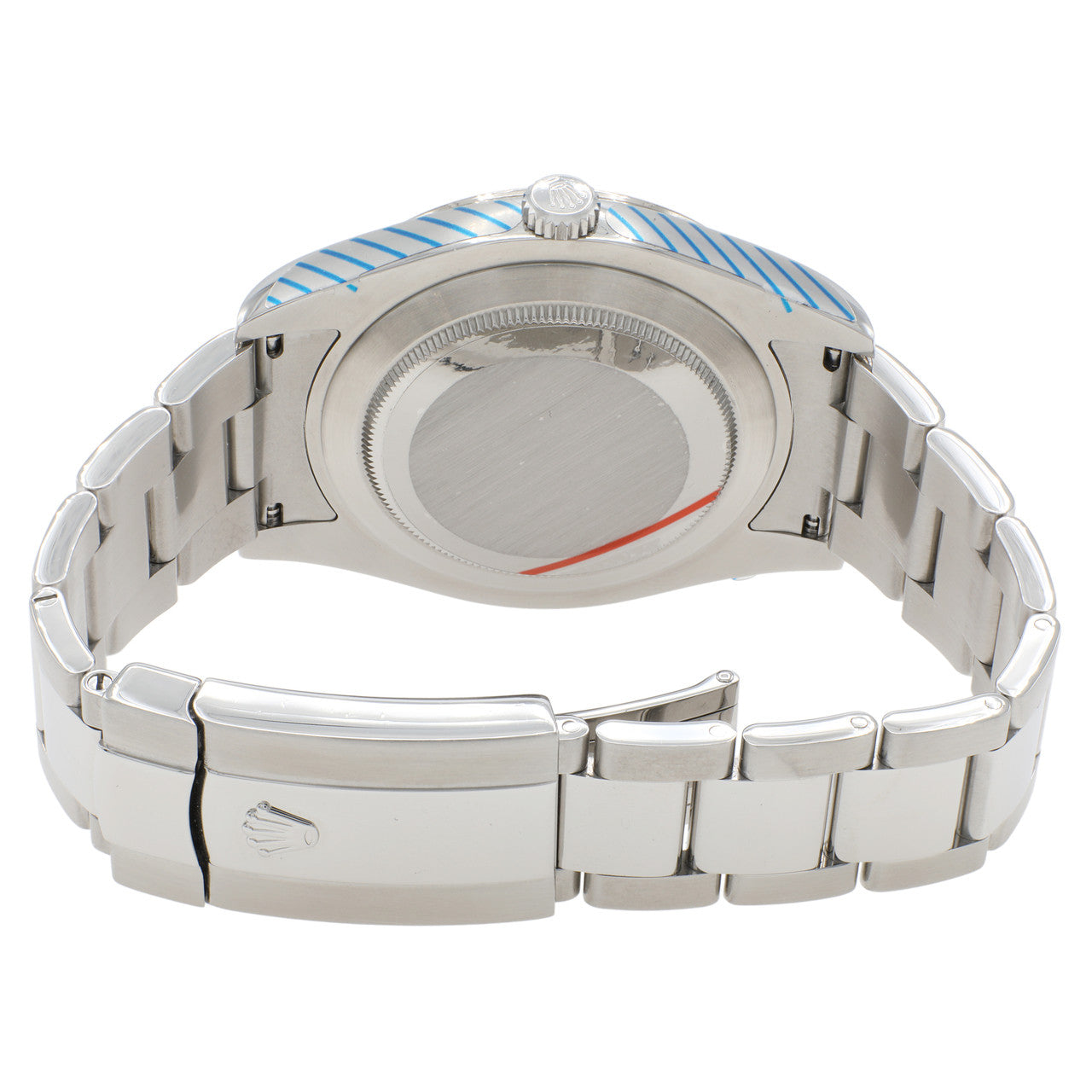 Exclusive Rolex Stainless Steel 18K White Gold Datejust  II 116334 — Side View