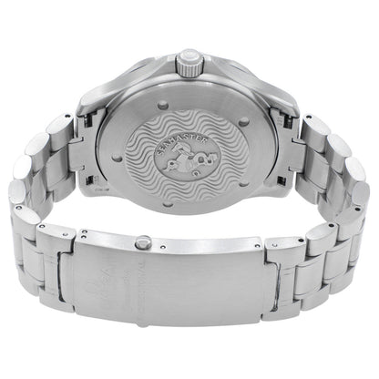 Exclusive Omega Stainless Steel Seamaster 300M GMT 2538.20.00 — Side View