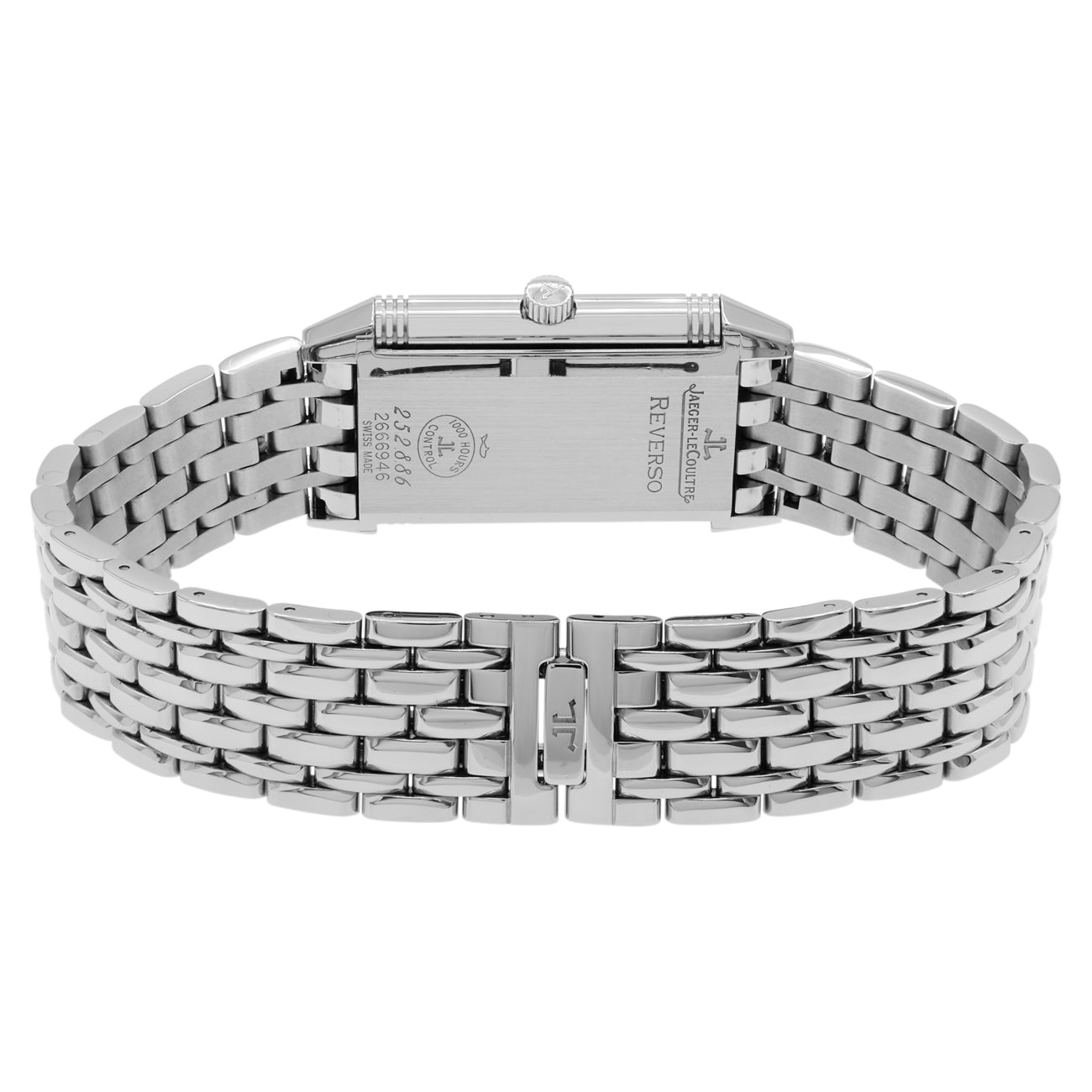 Exclusive Jaeger LeCoultre Stainless Steel Reverso Classic Q2508110 — Side View