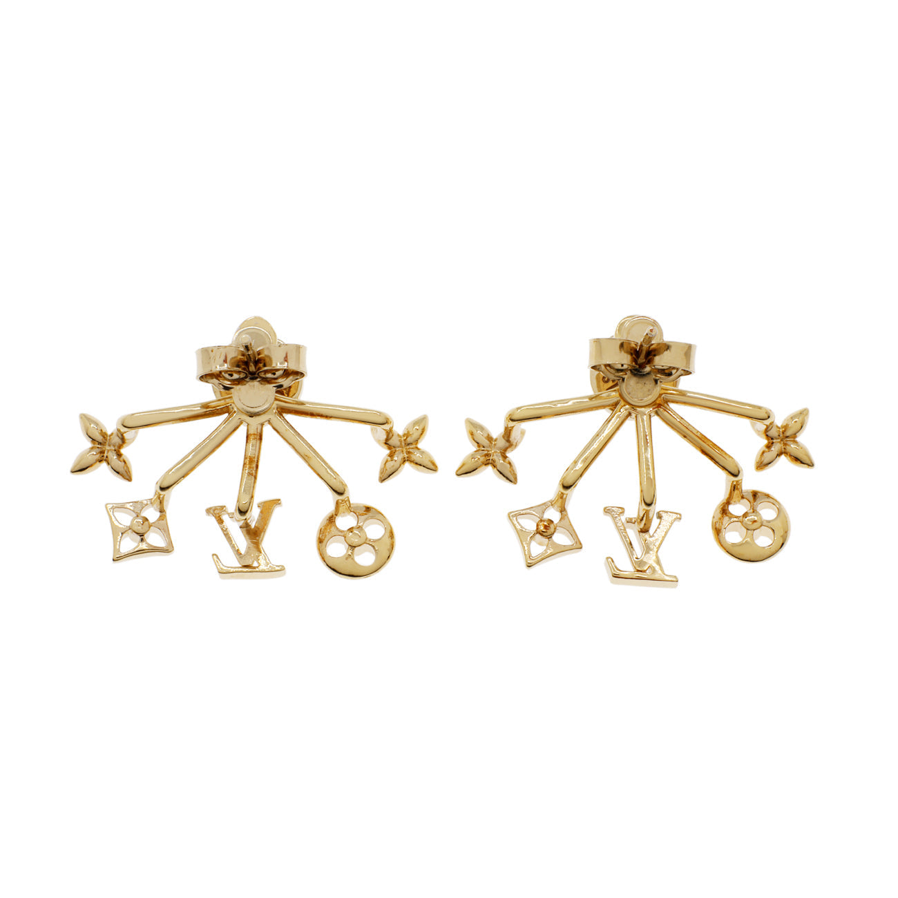 Exclusive Louis Vuitton Cruiser Earrings — Side View