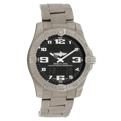 Exclusive Breitling Titanium Aerospace Evo E7936310/BC27 — Front View