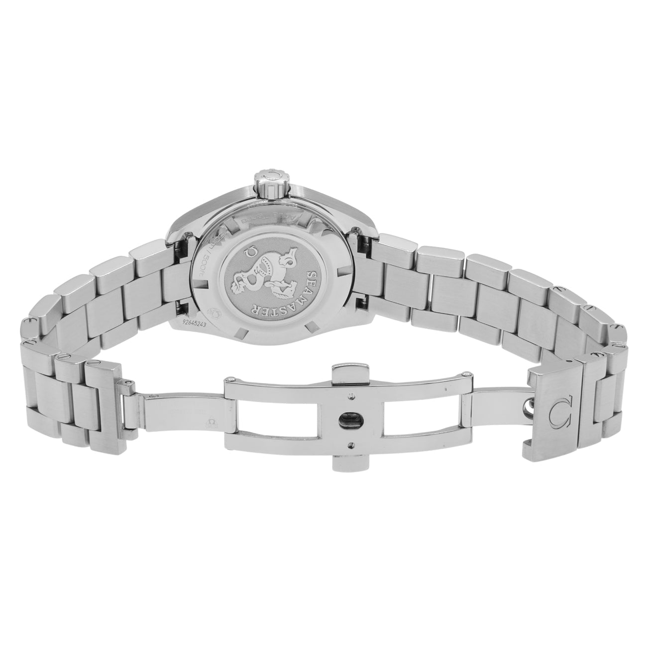 Exclusive Omega Stainless Steel Seamaster Aqua Terra 150M Quartz 231.10.30.60.55.001 — Top View