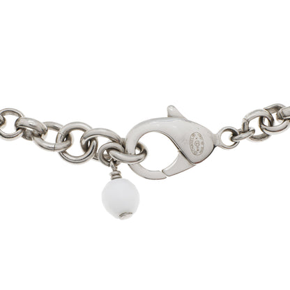 Exclusive Chanel CC Crystal Charm Bracelet — Side View