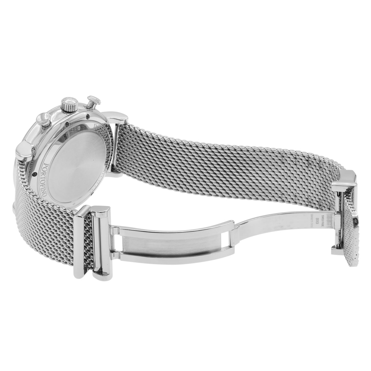 Exclusive IWC Stainless Steel Portofino Chronograph IW391010 — Top View