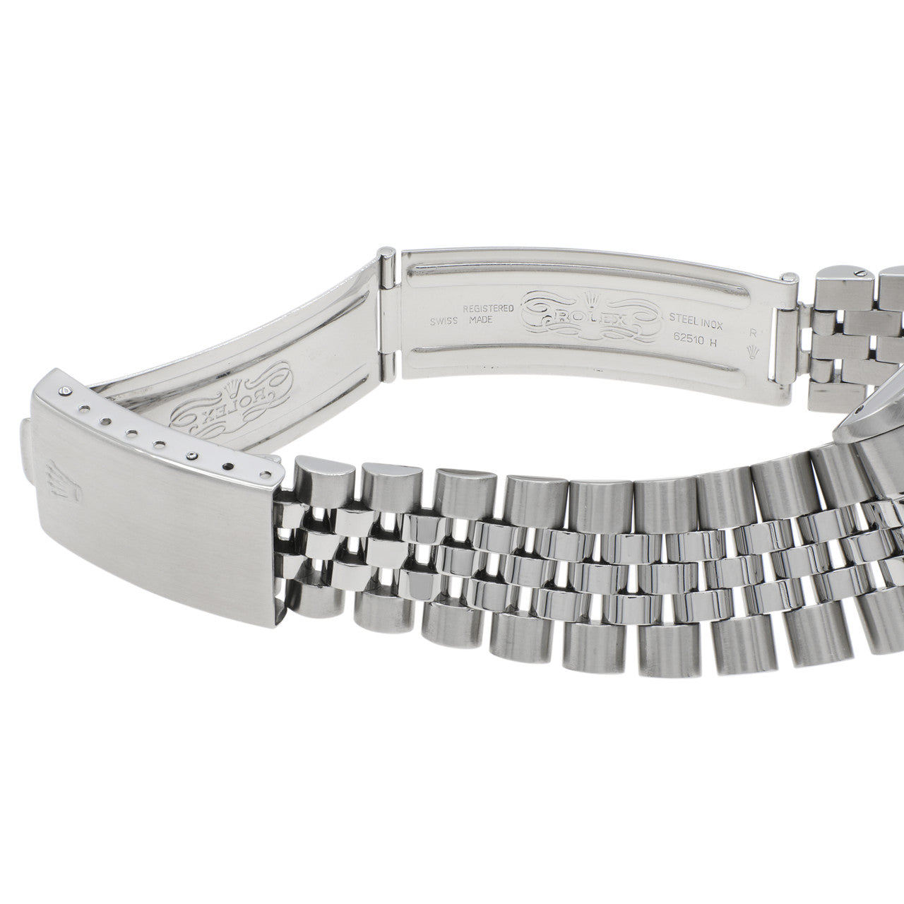 Exclusive Rolex Stainless Steel Datejust 36 16220 — Top View