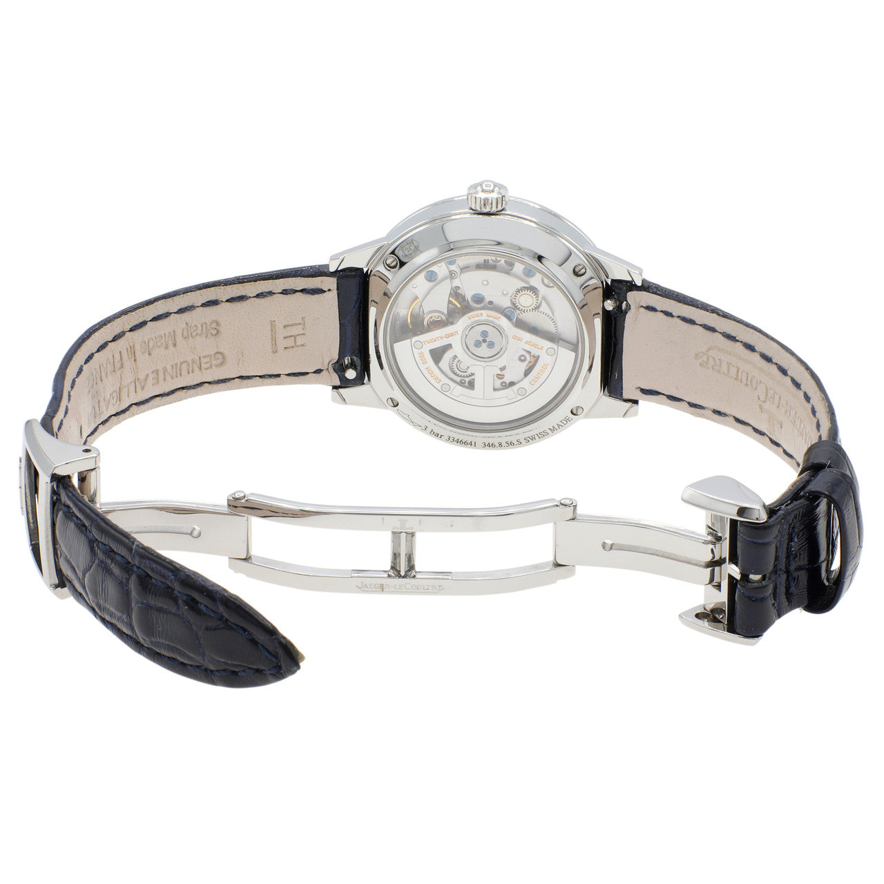 Exclusive Jaeger-LeCoultre Stainless Steel Rendez-Vous Night & Day Q3468410 — Top View