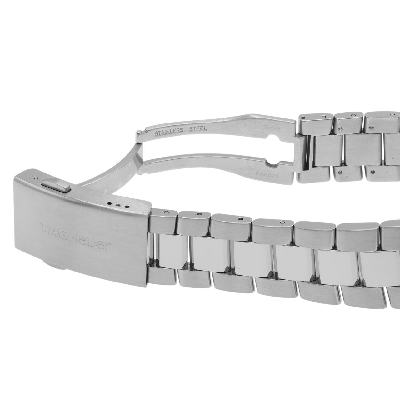 Exclusive Tag Heuer Stainless Steel Aquaracer CAF2010.BA0821 — Top View