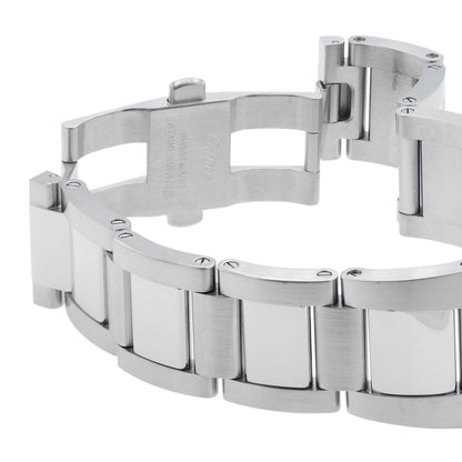 Exclusive Cartier Stainless Steel Calibre de Cartier W7100016 — Top View
