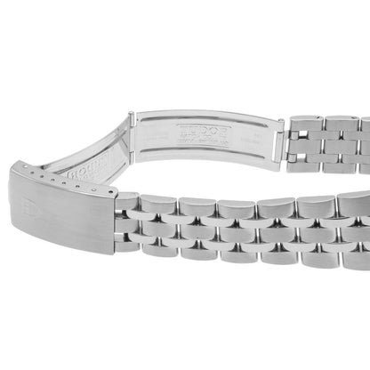 Exclusive Tudor Stainless Steel Tiger Prince Date 79260 — Top View
