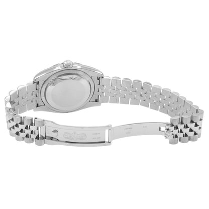 Exclusive Rolex Stainless Steel Diamond Datejust 36  116244 — Top View