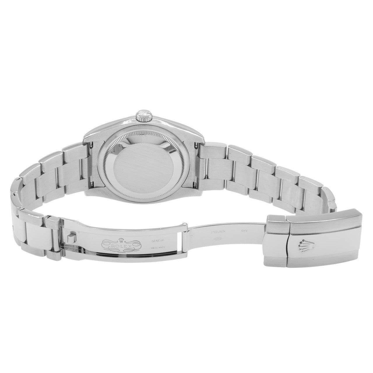 Exclusive Rolex Stainless Steel Datejust 36 116234 — Top View