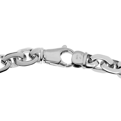 Exclusive 14K White Gold Link Bracelet — Side View