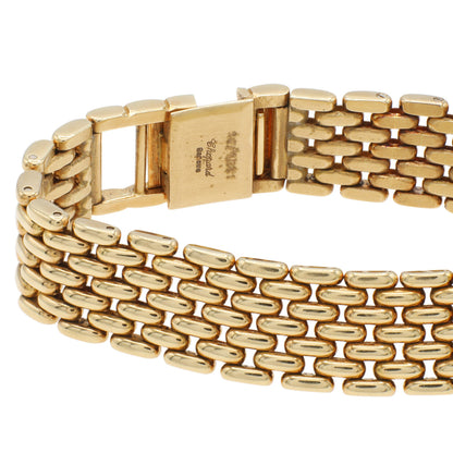 Exclusive Chopard 18K Yellow Gold Happy Diamond Watch — Top View