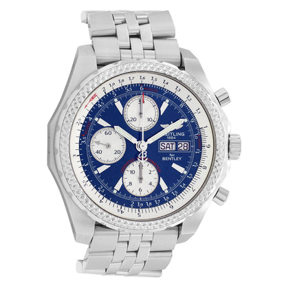 Exclusive Breitling Stainless Steel Bentley GT A1336313/C649 — Front View