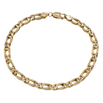 Exclusive 14K Yellow Gold Bracelet — Front View