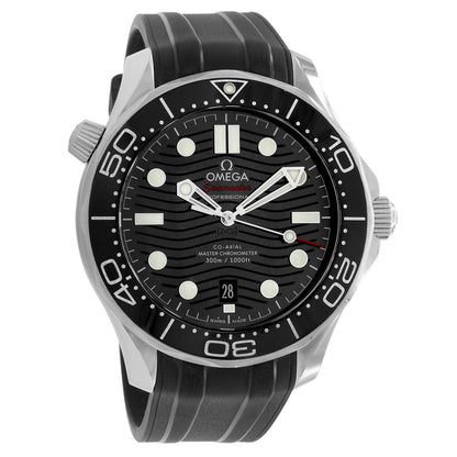 Exclusive Omega Stainless Steel Seamaster Diver 300M 210.32.42.20.01.001 — Front View