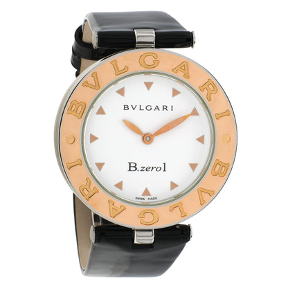 Exclusive Bulgari Stainless Steel B.Zero1 Quartz Watch — Front View