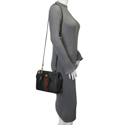 Exclusive Gucci Black Calfskin Small Ophidia Tote — Alternate View 12