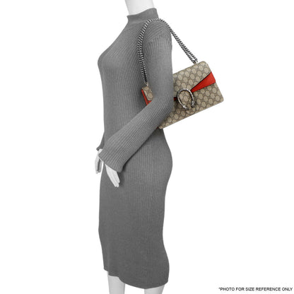 Exclusive Gucci Red GG Supreme Monogram Small Dionysus Shoulder  Bag — Alternate View 10