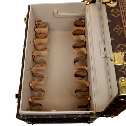 Exclusive Louis Vuitton Monogram Case With Mirror Vanity Trunk — Top View