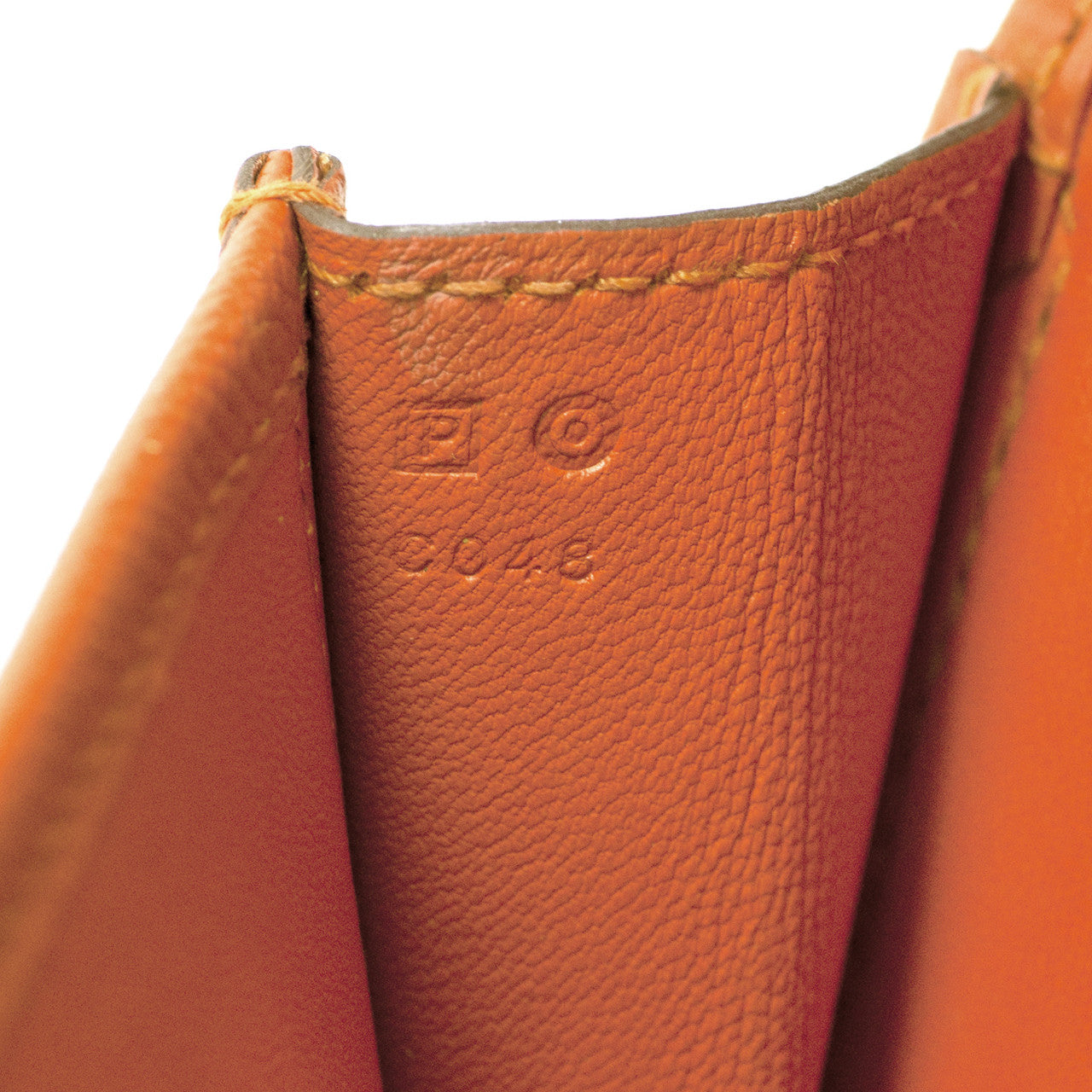 Exclusive Hermes Orange Epsom Jige Elan 29 Clutch — Alternate View 11