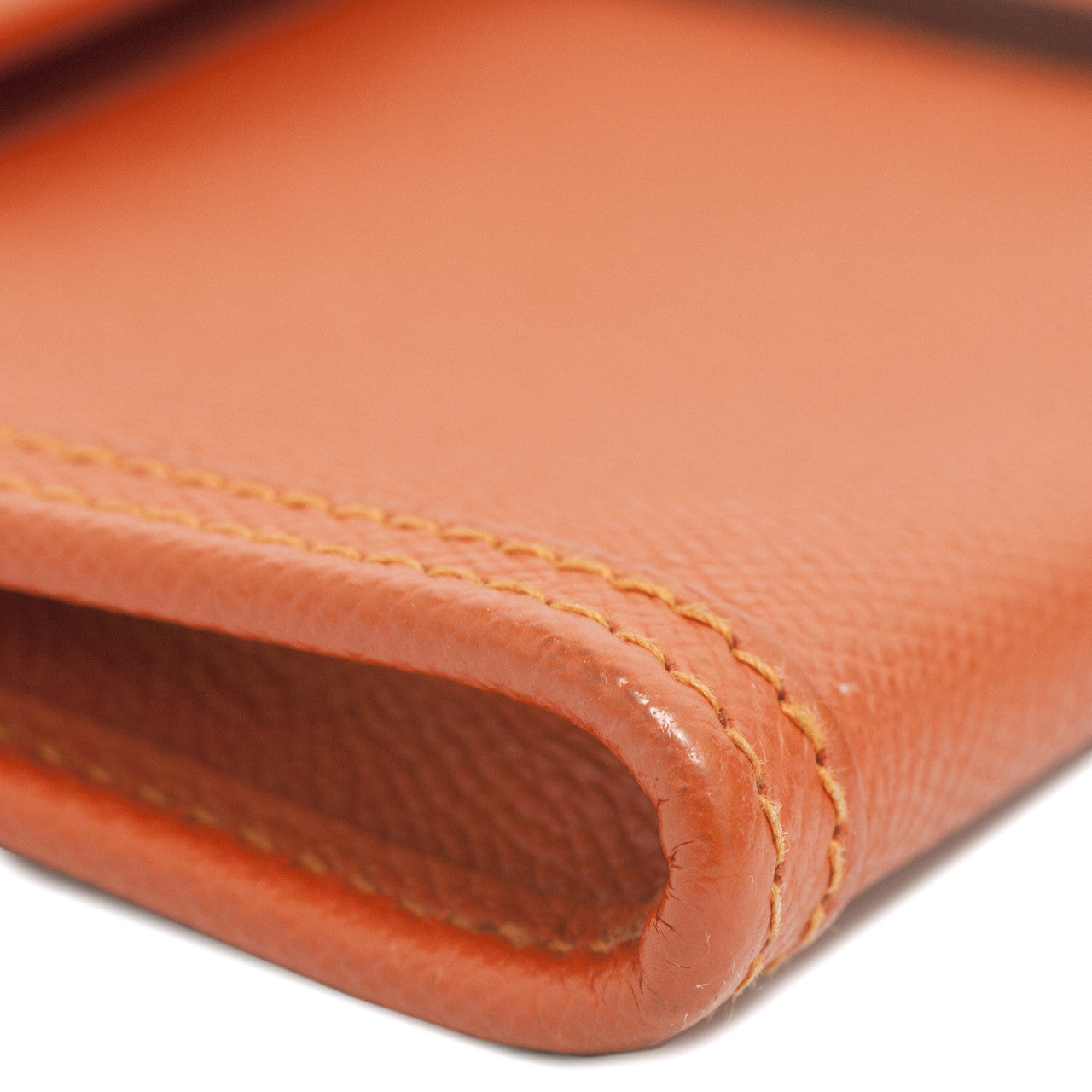 Exclusive Hermes Orange Epsom Jige Elan 29 Clutch — Alternate View 7