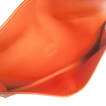 Exclusive Hermes Orange Epsom Jige Elan 29 Clutch — Alternate View 8