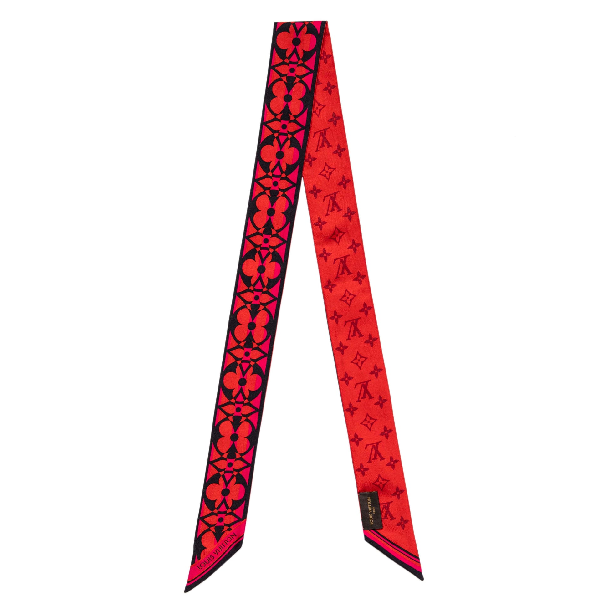 Exclusive Louis Vuitton Silk Monogram BB Bandeau — Front View