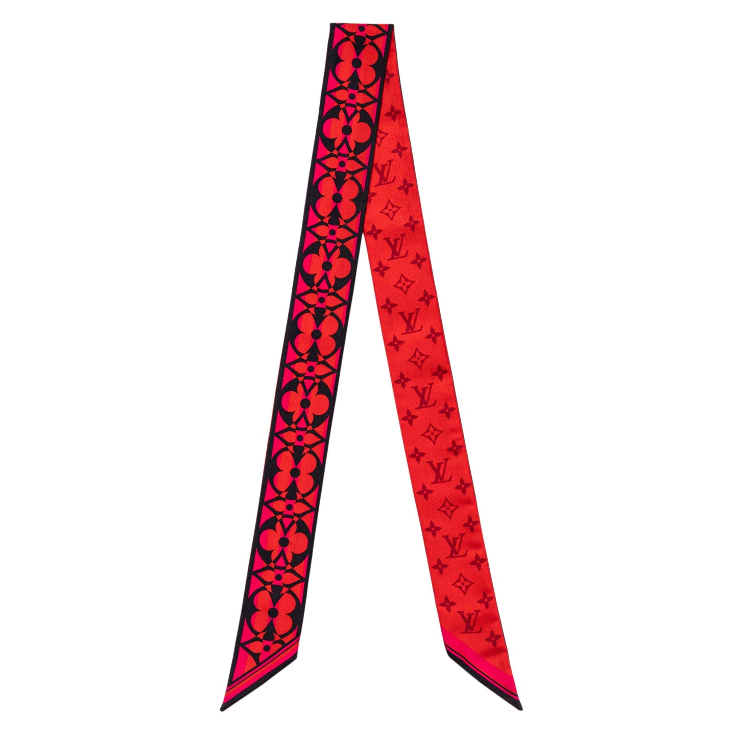 Exclusive Louis Vuitton Silk Monogram BB Bandeau — Side View